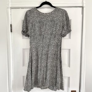 BP. Animal print mini dress